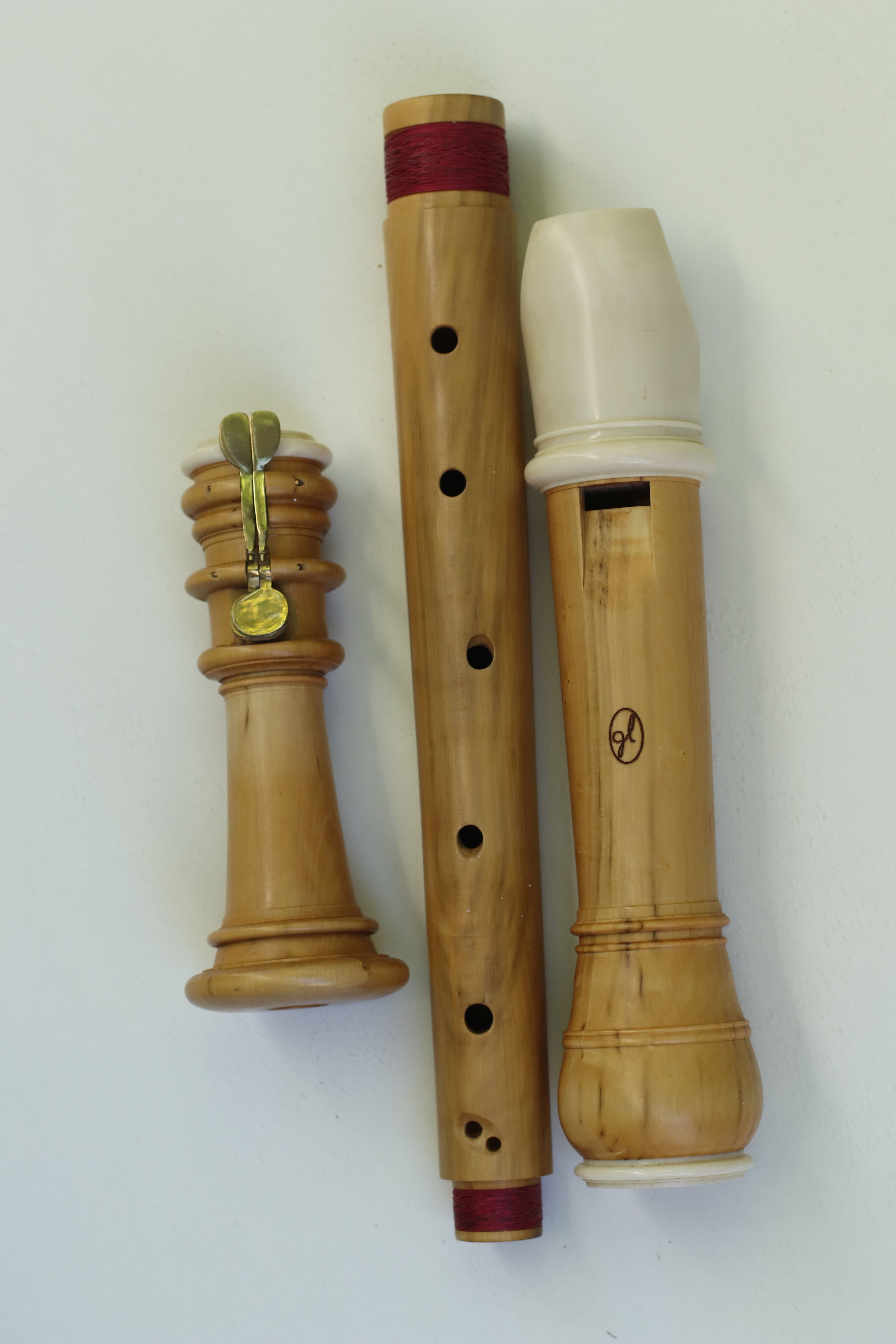 Baroque tenor recorder boxwood